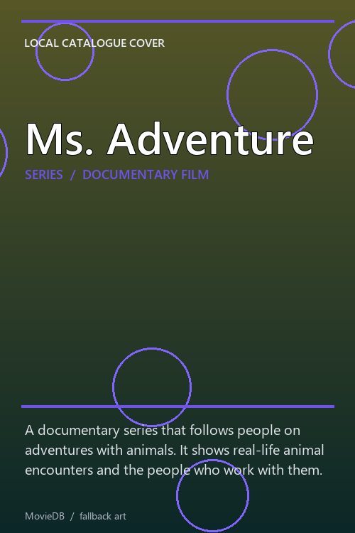 Ms. Adventure poster