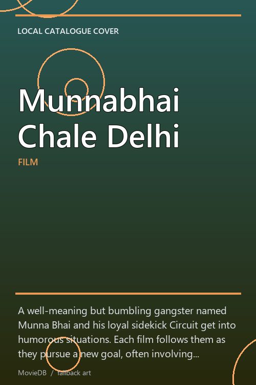 Munnabhai Chale Delhi poster