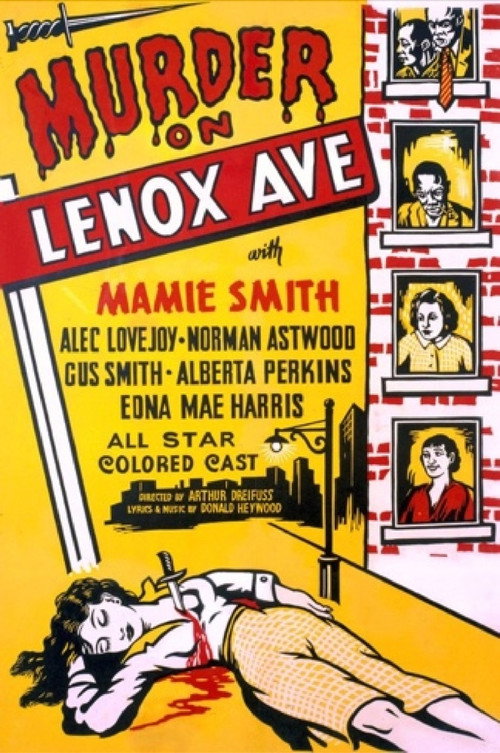 Murder on Lenox Avenue poster