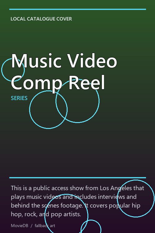 Music Video Comp Reel poster
