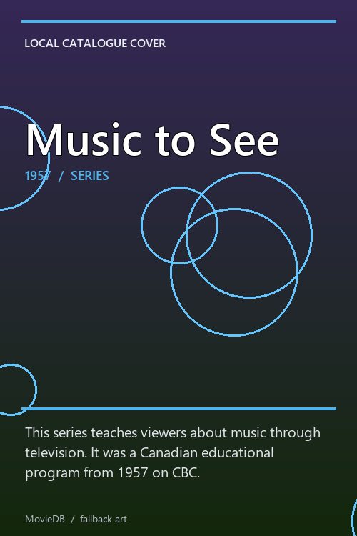 Music to See poster