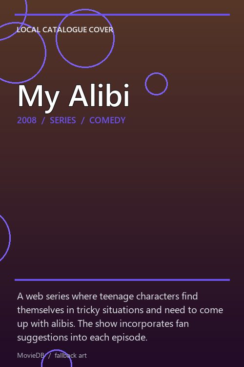 My Alibi poster