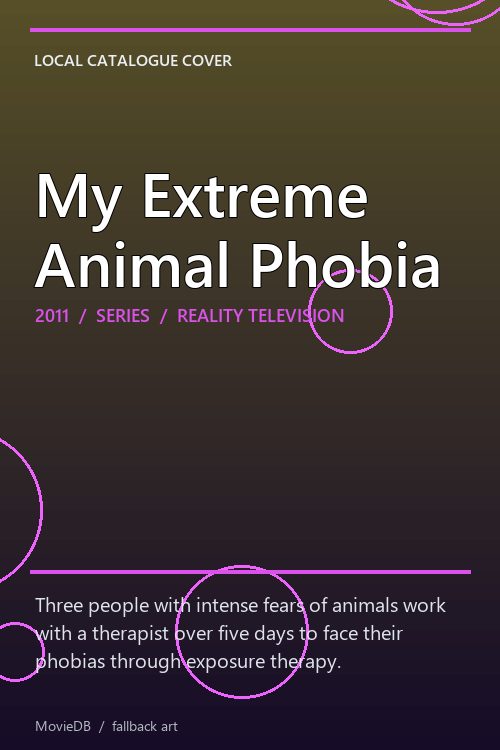 My Extreme Animal Phobia poster