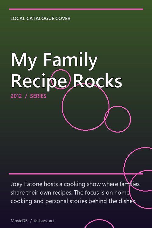 My Family Recipe Rocks poster