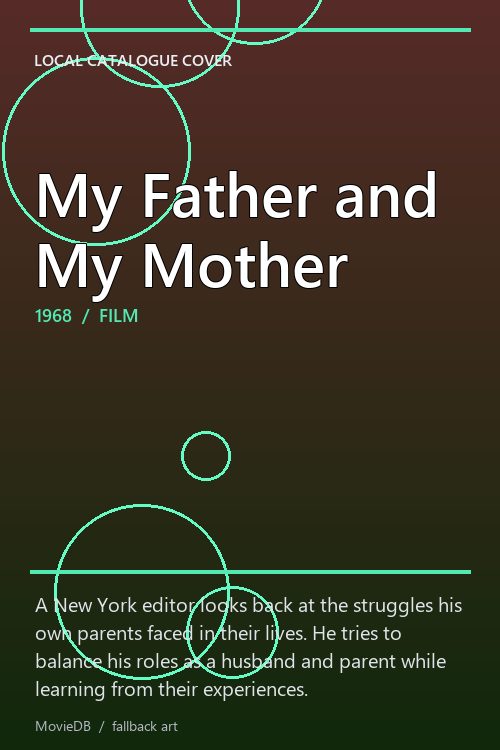 My Father and My Mother poster