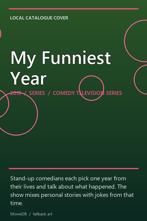 My Funniest Year poster