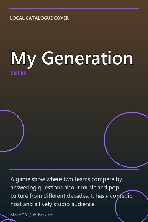 My Generation poster