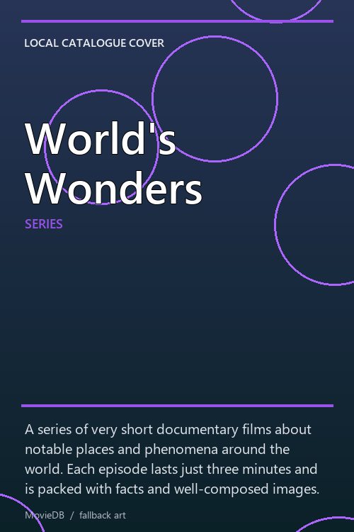 World's Wonders poster