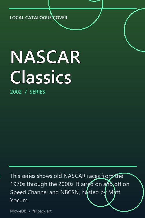 NASCAR Classics poster