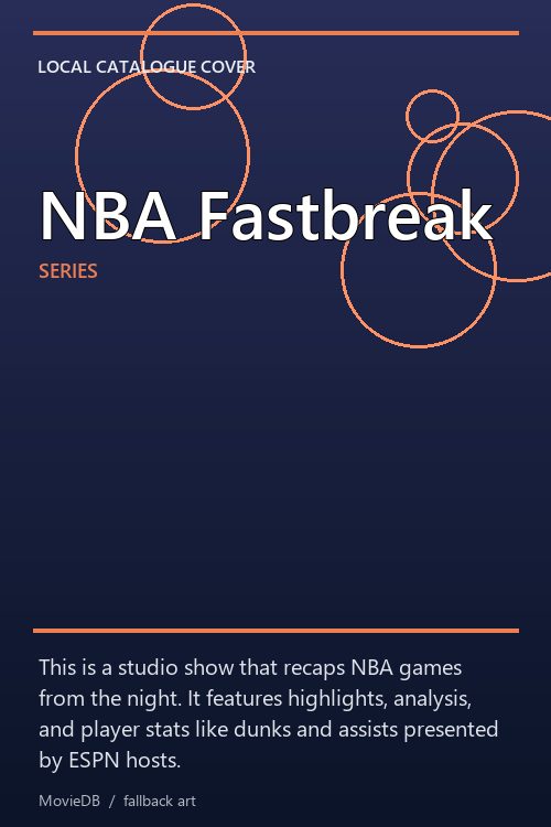 NBA Fastbreak poster