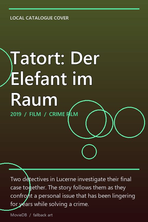 Tatort: Der Elefant im Raum poster