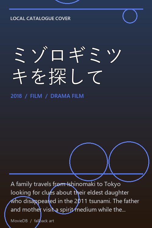 ミゾロギミツキを探して poster