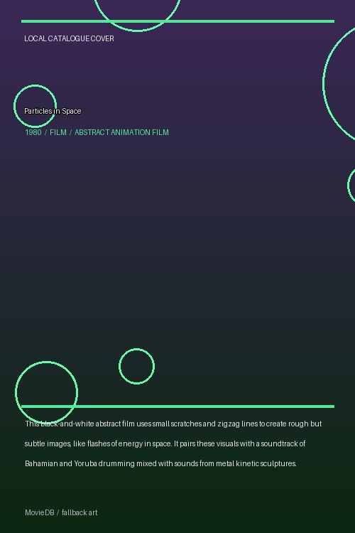Particles in Space poster