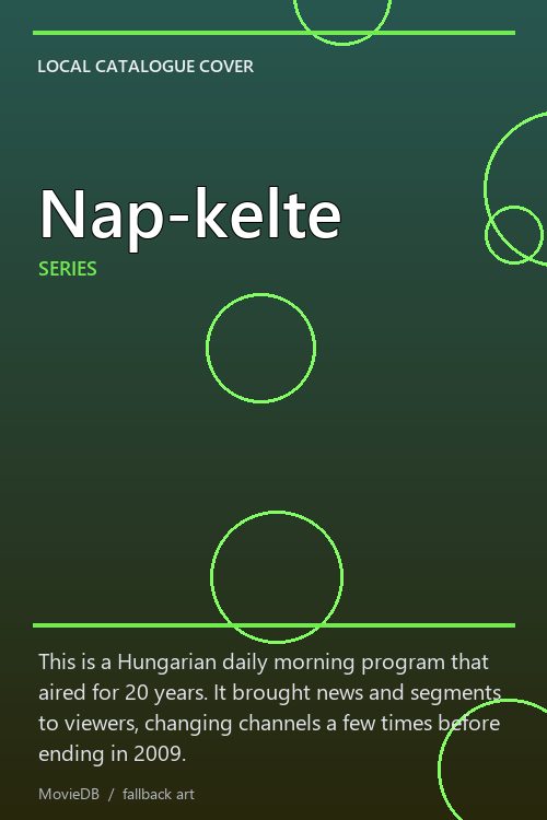Nap-kelte poster