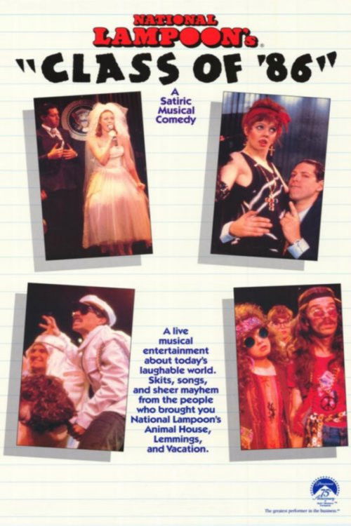 National Lampoon's Class of '86 poster