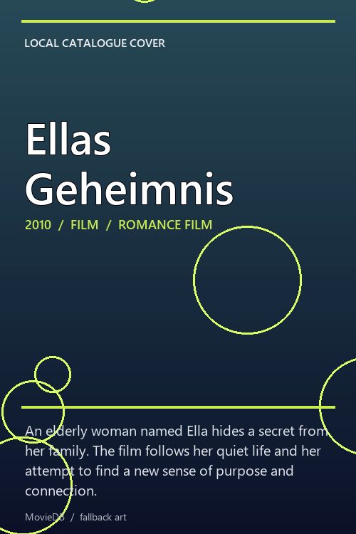 Ellas Geheimnis poster