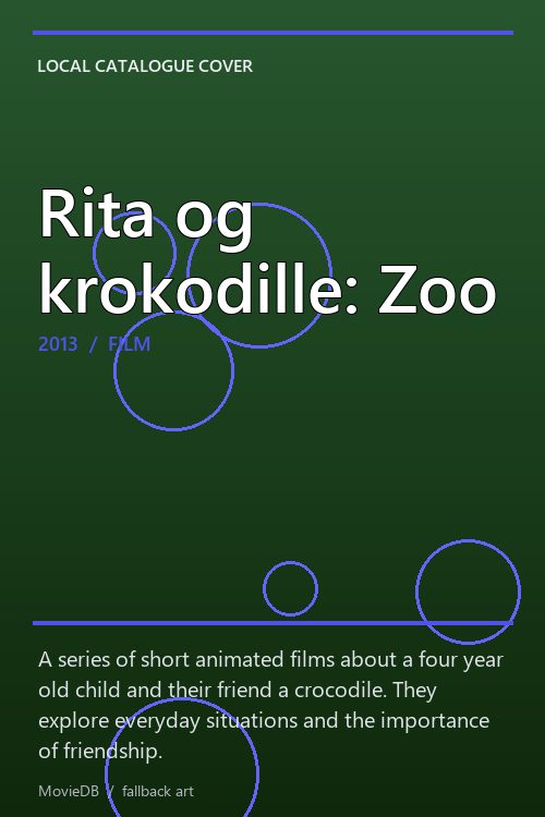 Rita og krokodille: Zoo poster