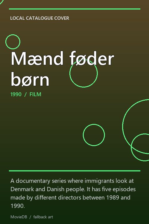 Mænd føder børn poster