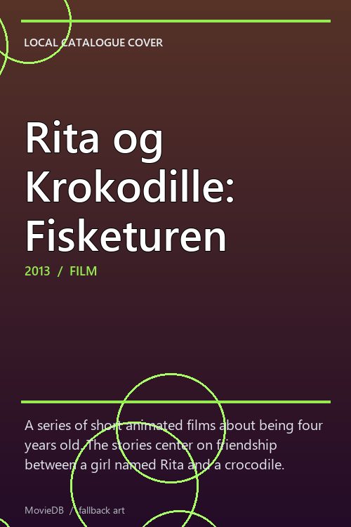 Rita og Krokodille: Fisketuren poster