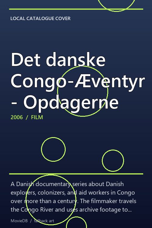 Det danske Congo-Æventyr - Opdagerne poster