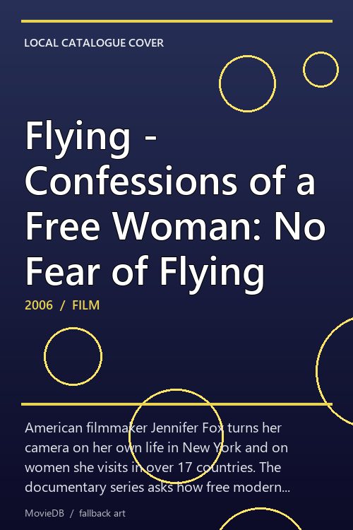 Flying - Confessions of a Free Woman: No Fear of Flying poster