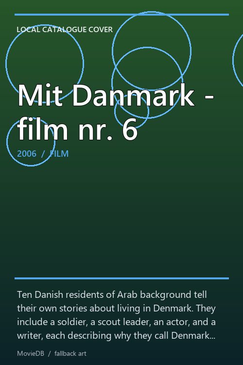 Mit Danmark - film nr. 6 poster