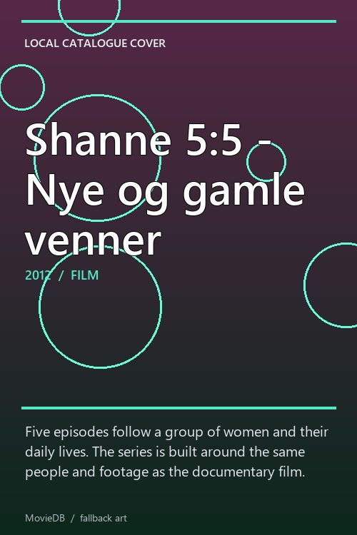Shanne 5:5 - Nye og gamle venner poster