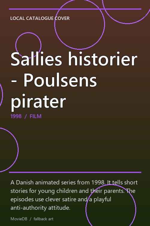Sallies historier - Poulsens pirater poster
