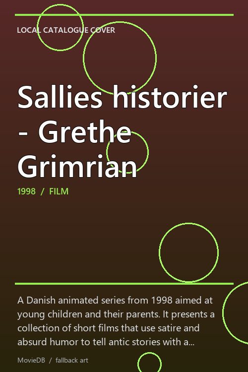 Sallies historier - Grethe Grimrian poster