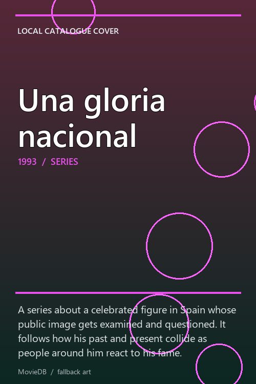 Una gloria nacional poster