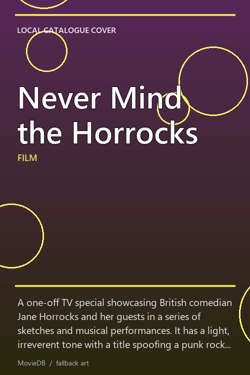 Never Mind the Horrocks poster