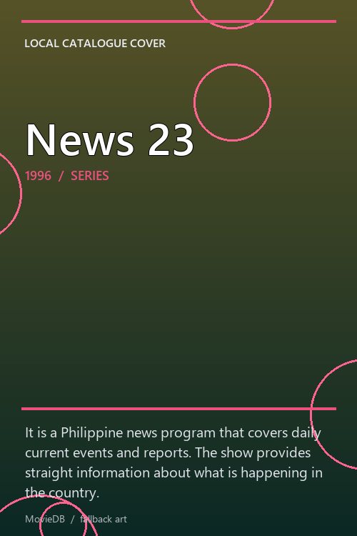 News 23 poster
