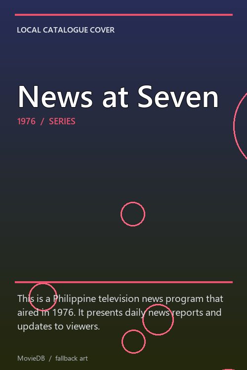 News at Seven poster
