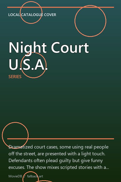 Night Court U.S.A. poster