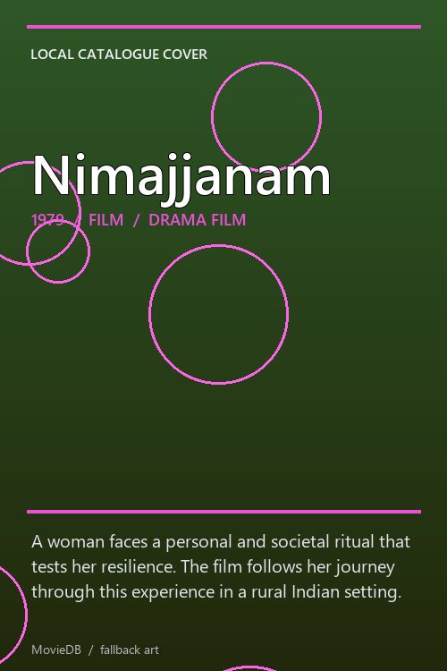 Nimajjanam poster