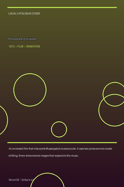 Pictures at an Exhibition poster