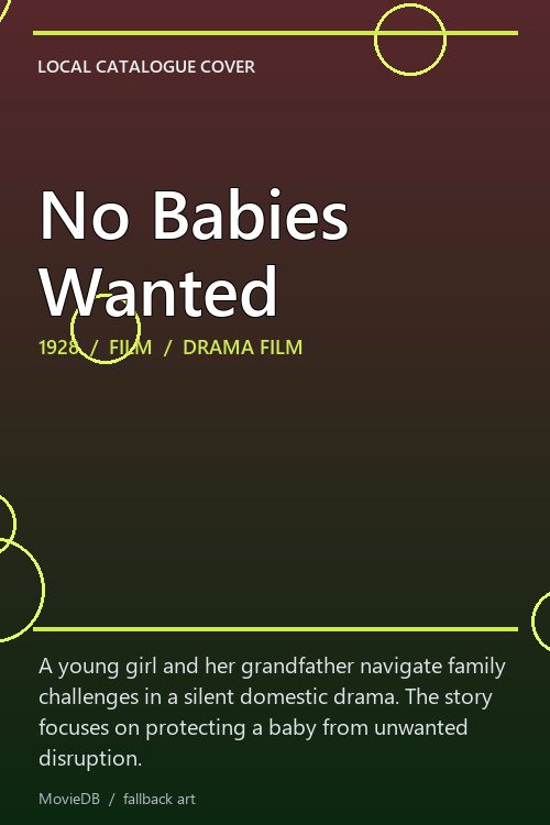 No Babies Wanted poster