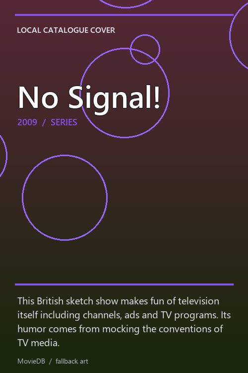 No Signal! poster