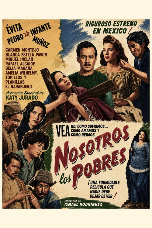 Nosotros los pobres poster