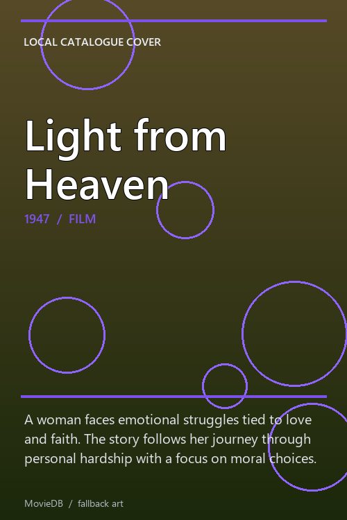 Light from Heaven poster