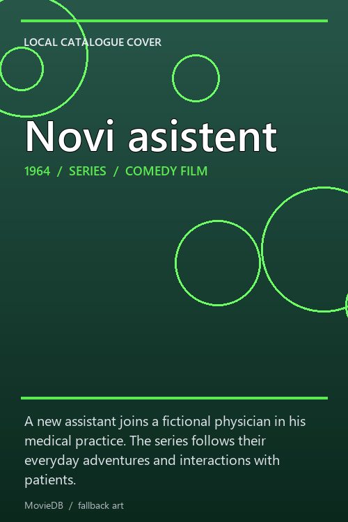 Novi asistent poster