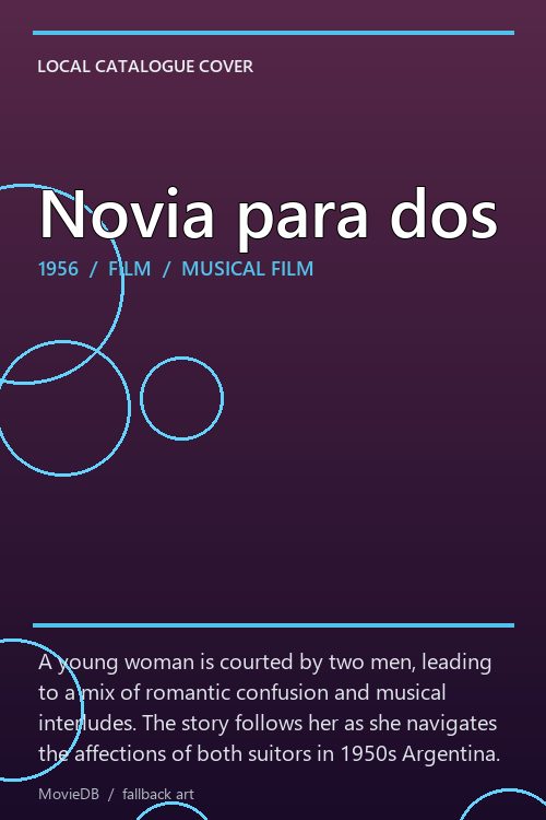 Novia para dos poster