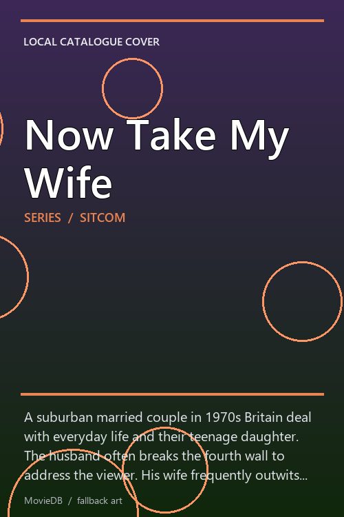 Now Take My Wife poster