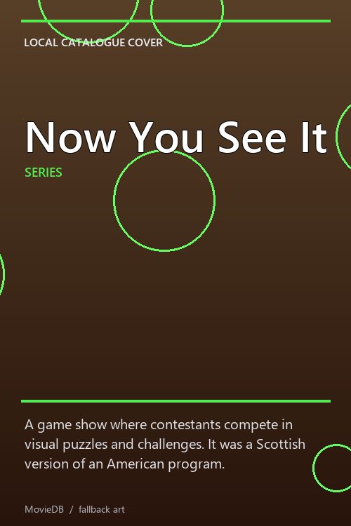 Now You See It poster