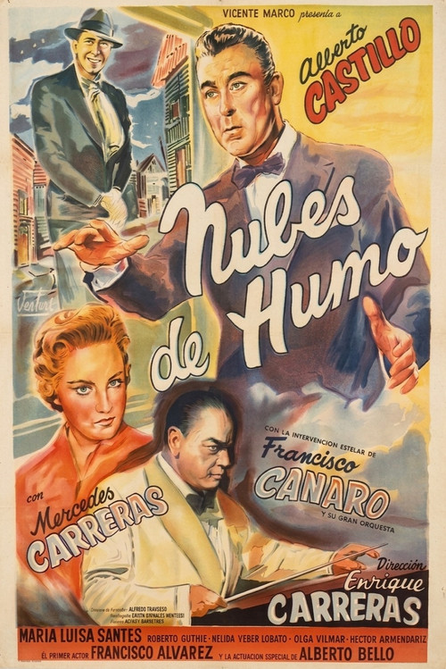 Nubes de humo poster