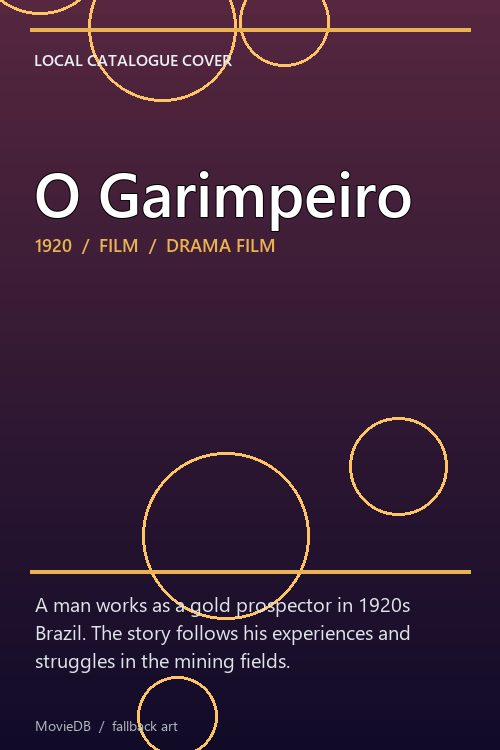 O Garimpeiro poster