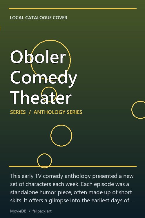 Oboler Comedy Theater poster