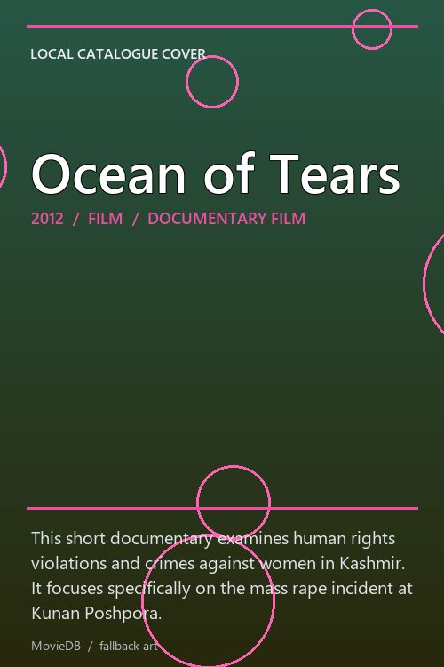 Ocean of Tears poster