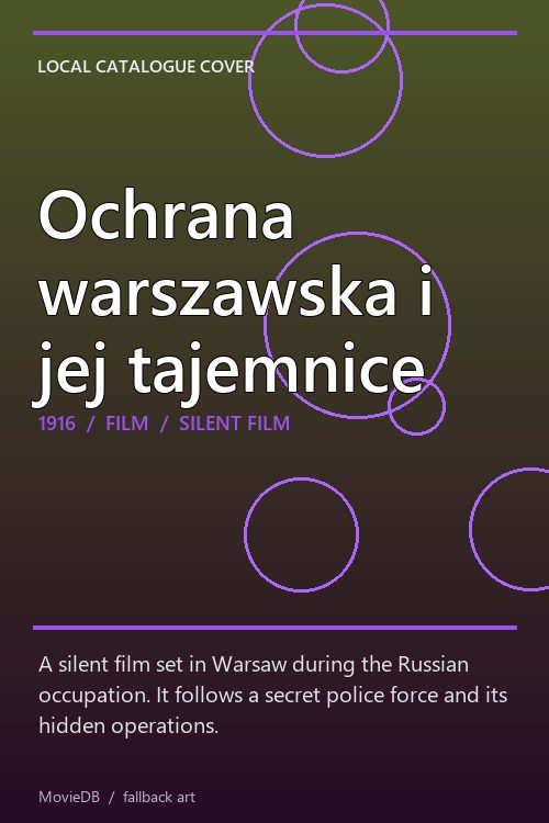 Ochrana warszawska i jej tajemnice poster