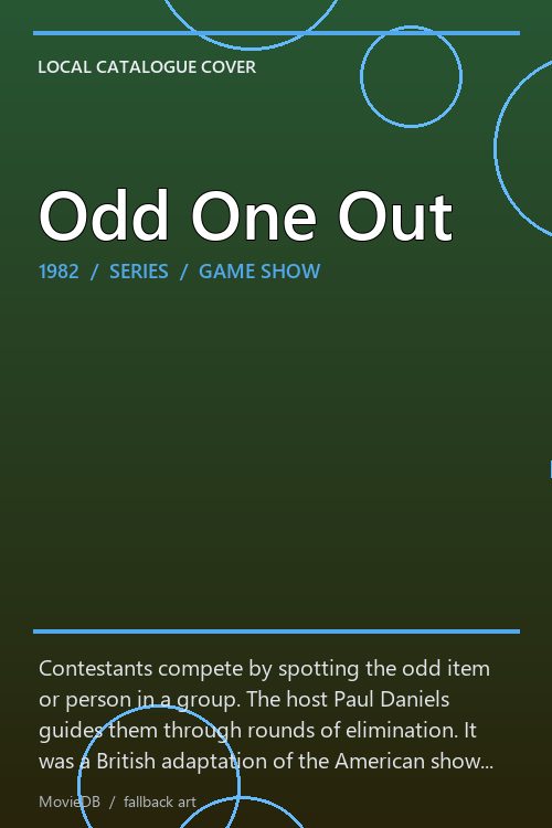 Odd One Out poster